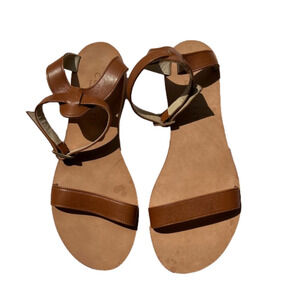 Cornetti Campanella Tan Size EU 39 US 9 Sandals Italy Leather Designer NEW